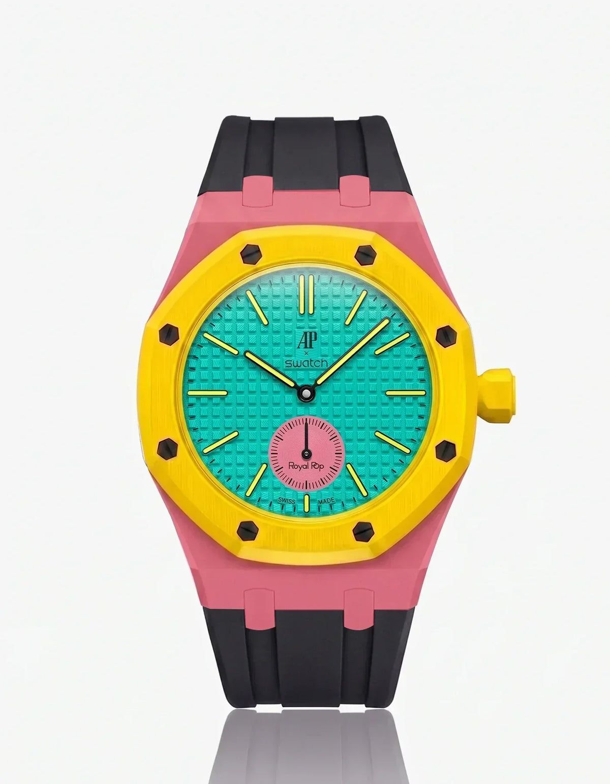 Silicone Strap & Case Royal Pop Otg Roz(Customize  Colors)