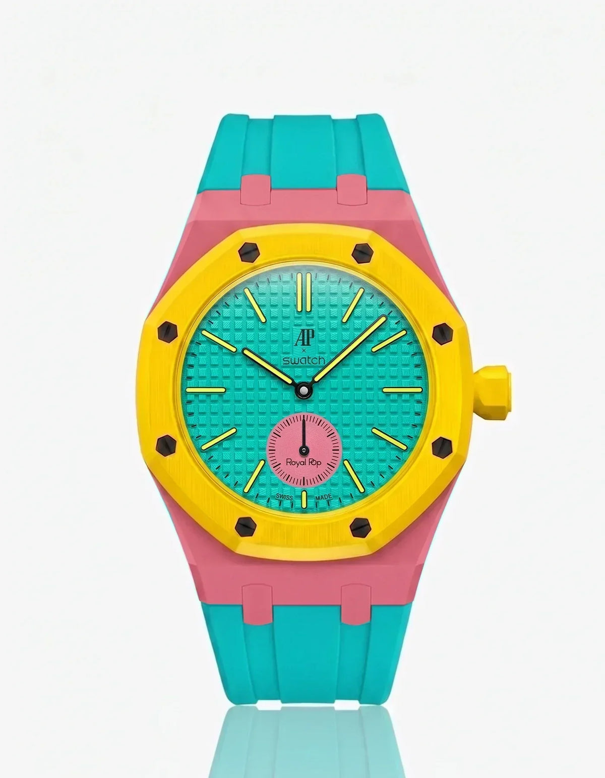Silicone Strap & Case Royal Pop Otg Roz(Customize  Colors)