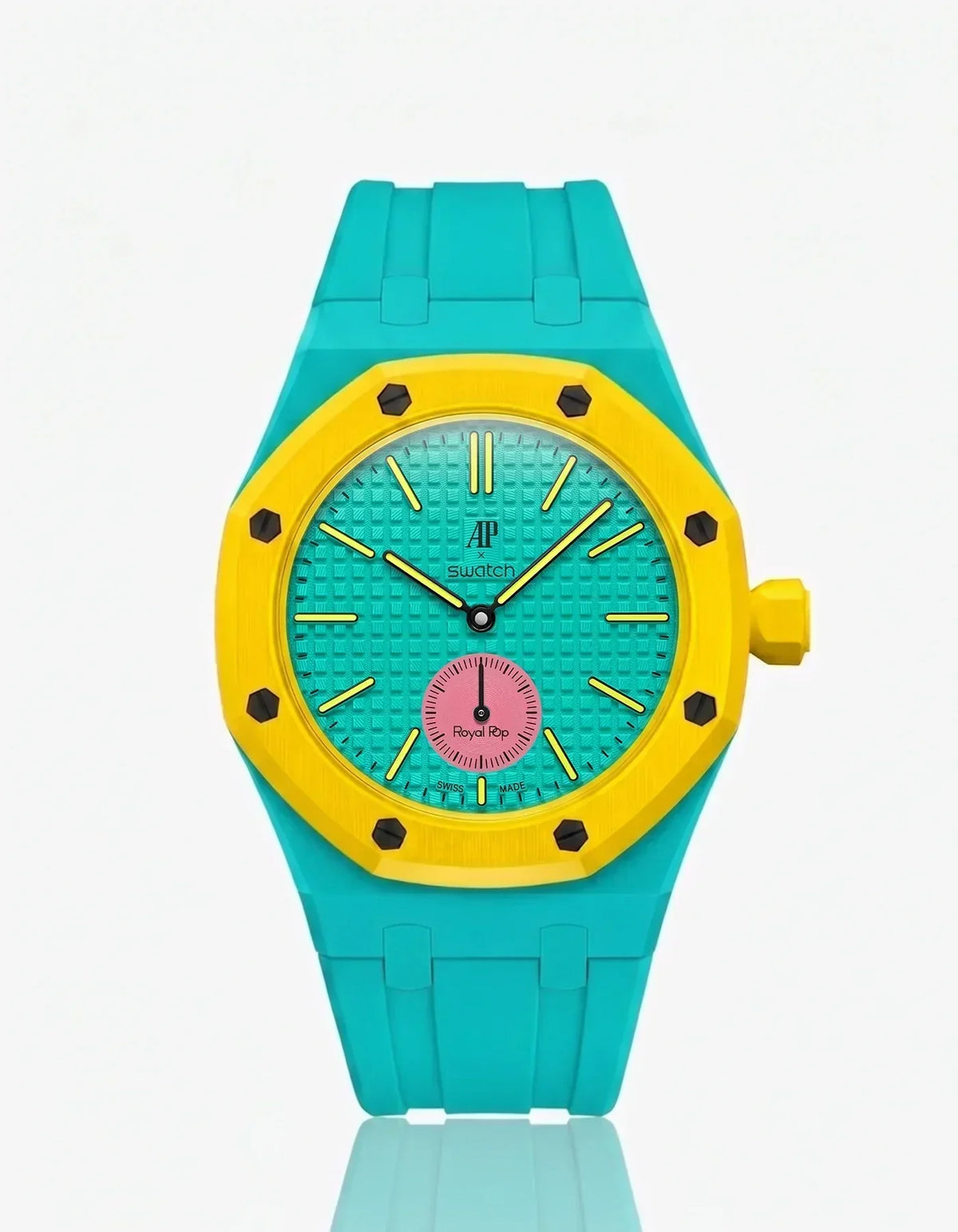 Silicone Strap & Case Royal Pop Otg Roz(Customize  Colors)