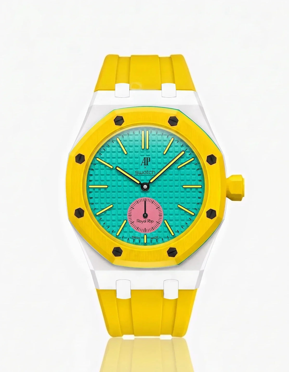 Silicone Strap & Case Royal Pop Otg Roz(Customize  Colors)