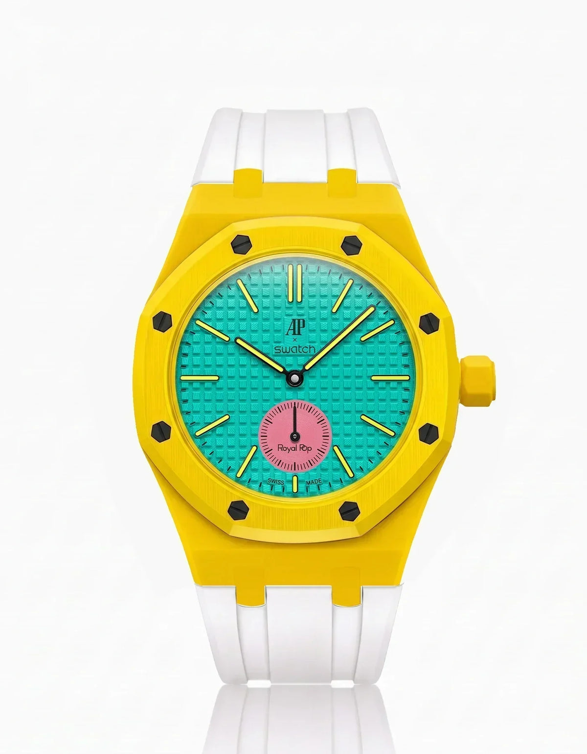 Silicone Strap & Case Royal Pop Otg Roz(Customize  Colors)