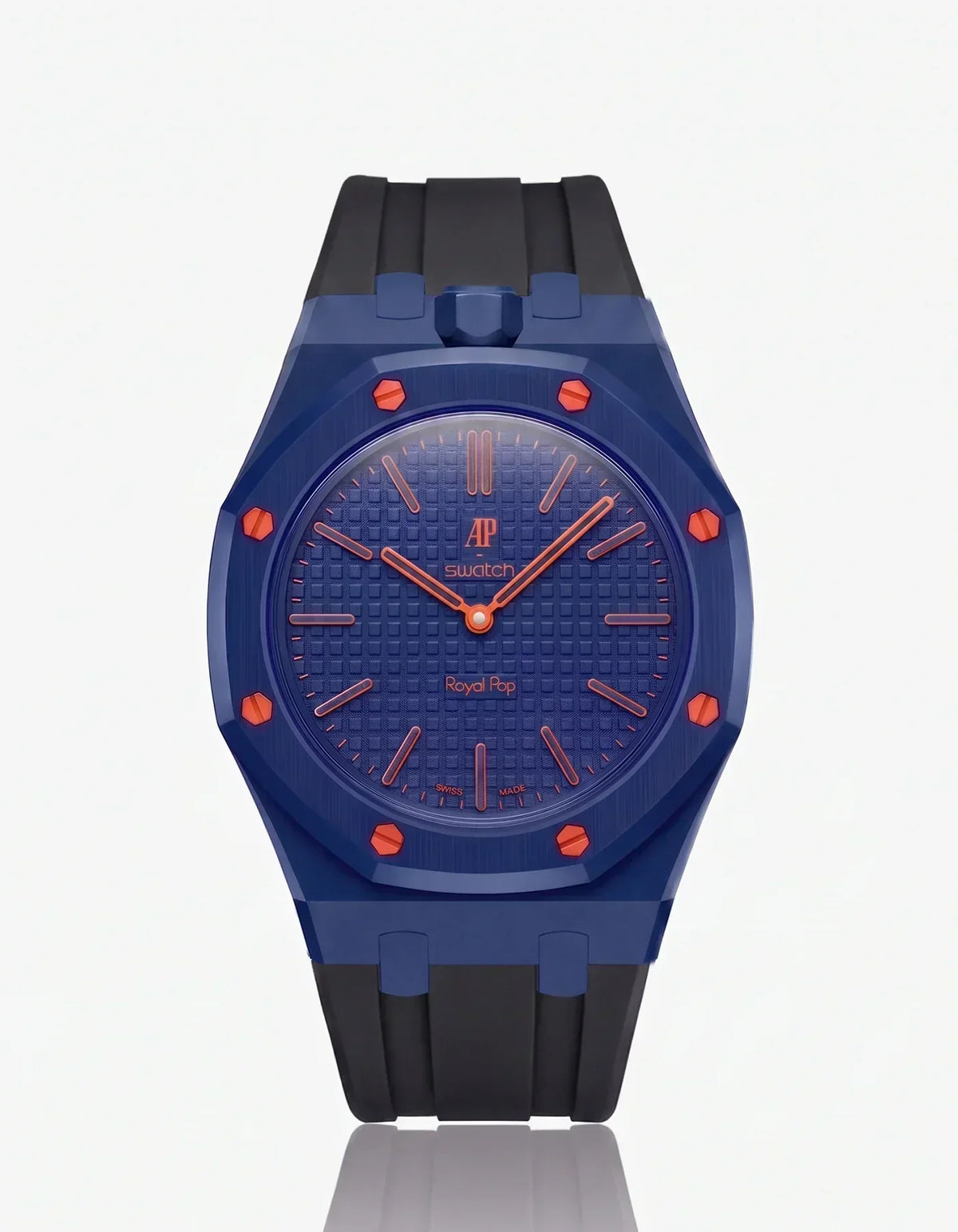 Silicone Strap & Case  Royal Pop Orenji Hachi(Customize  Colors)