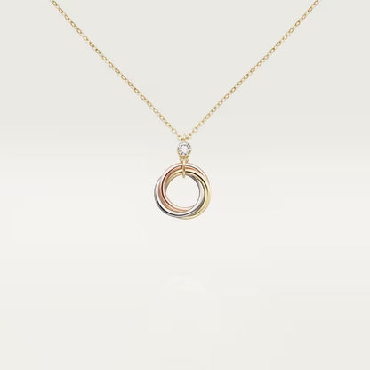 [Royal] TRINITY  NECKLACE 1 DIAMOND