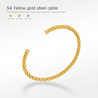 [Royal Jewellery]FORCE SERIES BRACELET CABLES 50 CHOICES (DIY SELECTION)