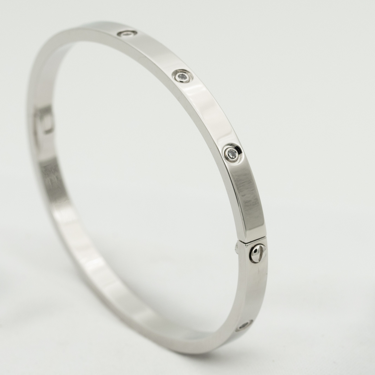 [Royal Jewellery]LOVE BRACELET 3.65MM 10 DIAMONDS