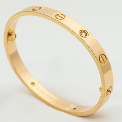 [Royal Jewellery]LOVE BRACELET 6.1MM 4 DIAMONDS