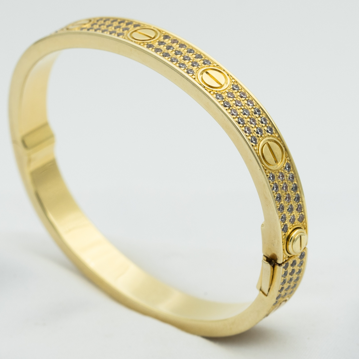 [Royal Jewellery]LOVE BRACELET 6.1MM DIAMOND-PAVED