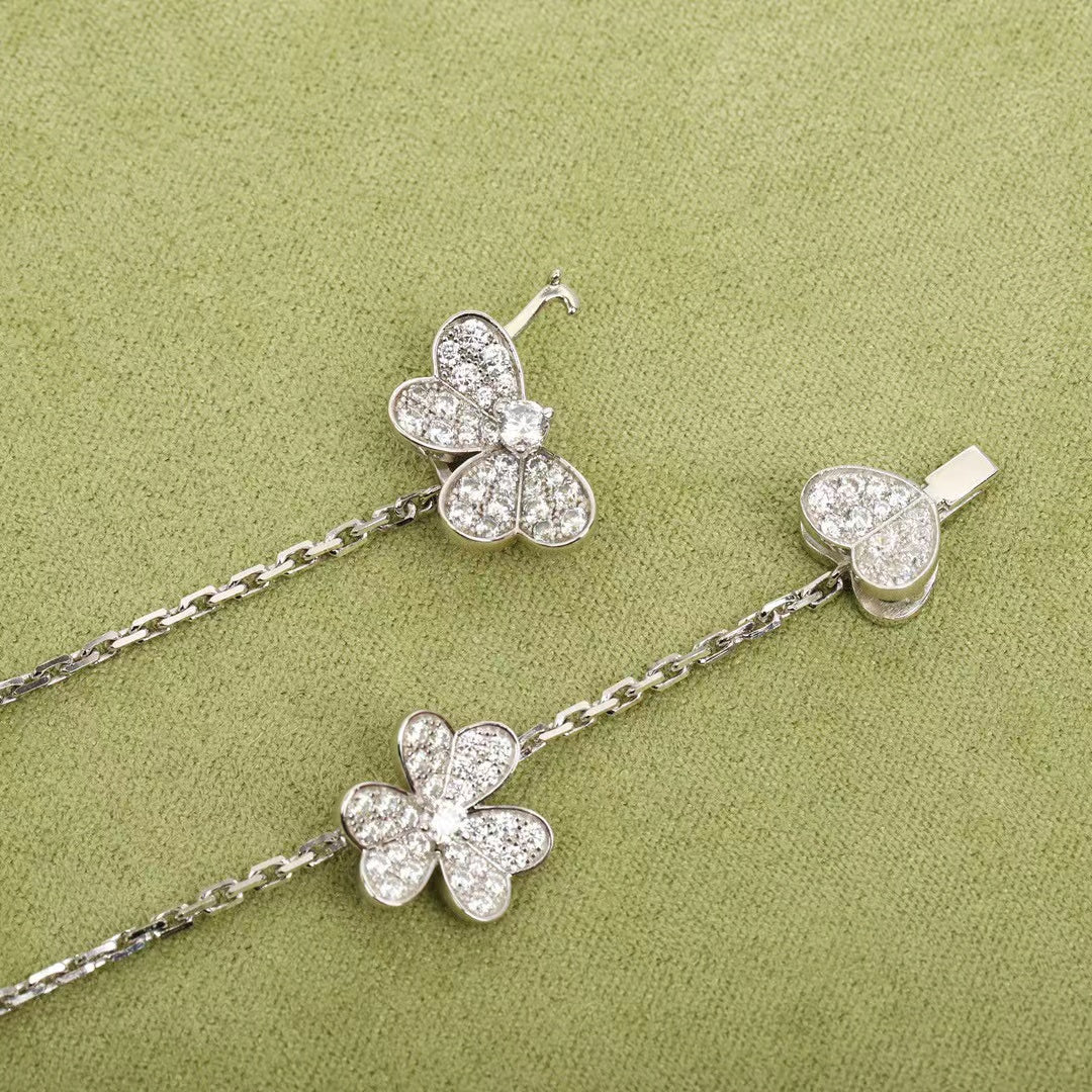 [Royal Jewellery]FRIVOLE SILVER 9 FLOWERS NECKLACE