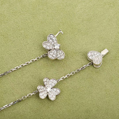 [Royal Jewellery]FRIVOLE SILVER 9 FLOWERS NECKLACE