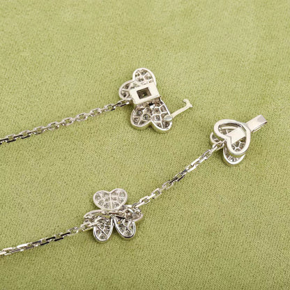 [Royal Jewellery]FRIVOLE SILVER 9 FLOWERS NECKLACE