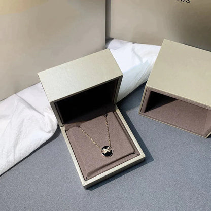 [Royal Jewellery]JEUX DE ROSE GOLD DIAMOND NECKLACE