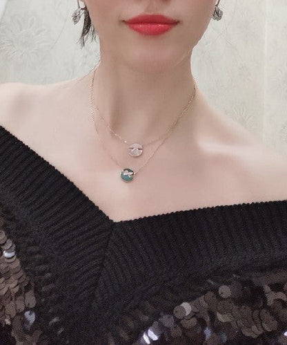 [Royal Jewellery]JEUX DE ROSE GOLD DIAMOND NECKLACE