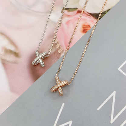 [Royal Jewellery]JEUX DE DIAMOND NECKLACE
