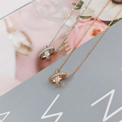 [Royal Jewellery]JEUX DE DIAMOND NECKLACE