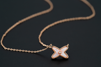 [Royal Jewellery]JEUX DE NECKLACE 1 DIAMOND