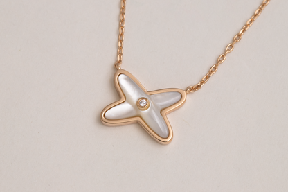 [Royal Jewellery]JEUX DE NECKLACE 1 DIAMOND
