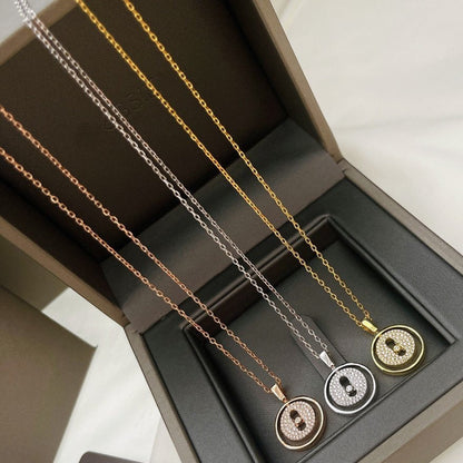[Royal]LUCKY MOVER PM PAVED NECKLACE