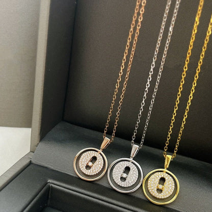 [Royal]LUCKY MOVER PM PAVED NECKLACE