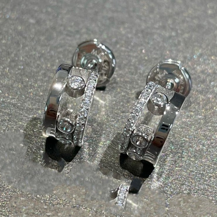[Royal]MOVE ROMANE EARRINGS DIAMOND