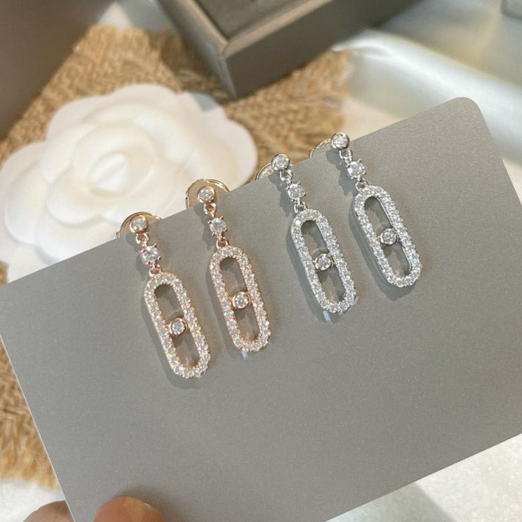 [Royal]DORMEUSES MOVE UNO DIAMOND EARRINGS