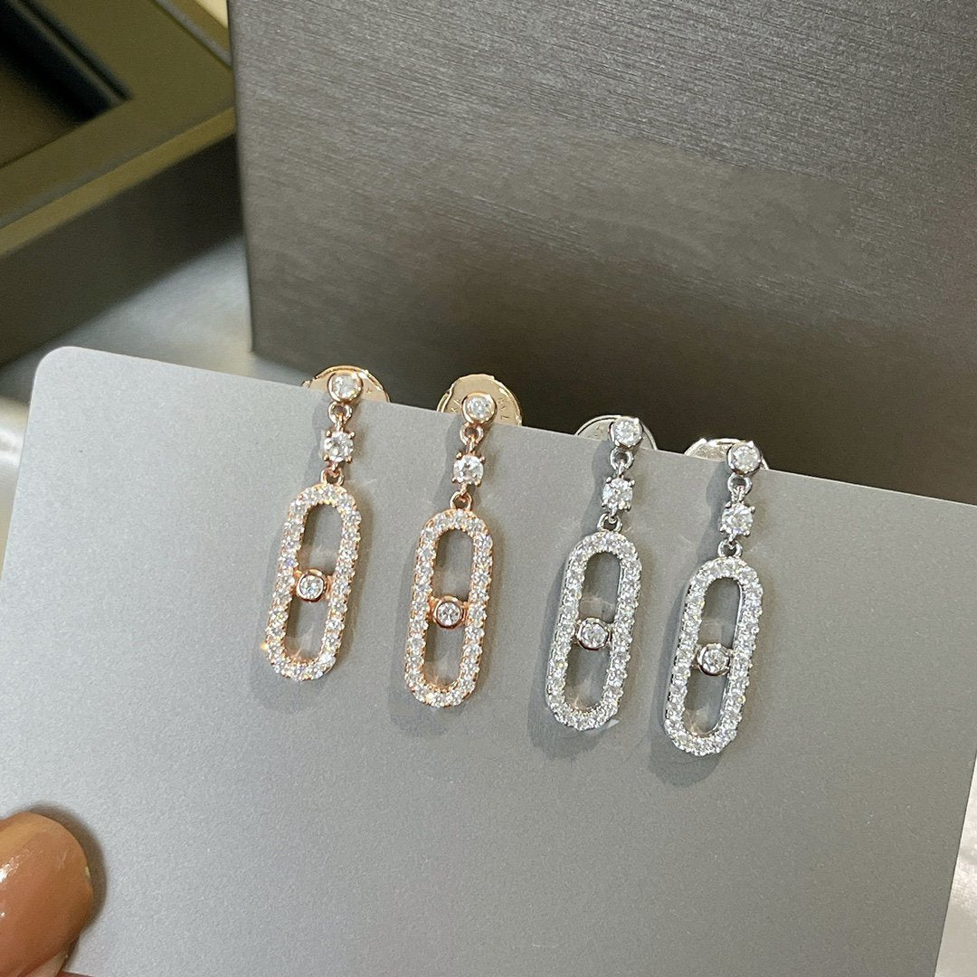 [Royal]DORMEUSES MOVE UNO DIAMOND EARRINGS