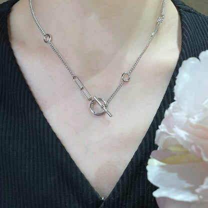 [Royal Jewellery]HM STERLING CHAINE D'ANCRE HEART