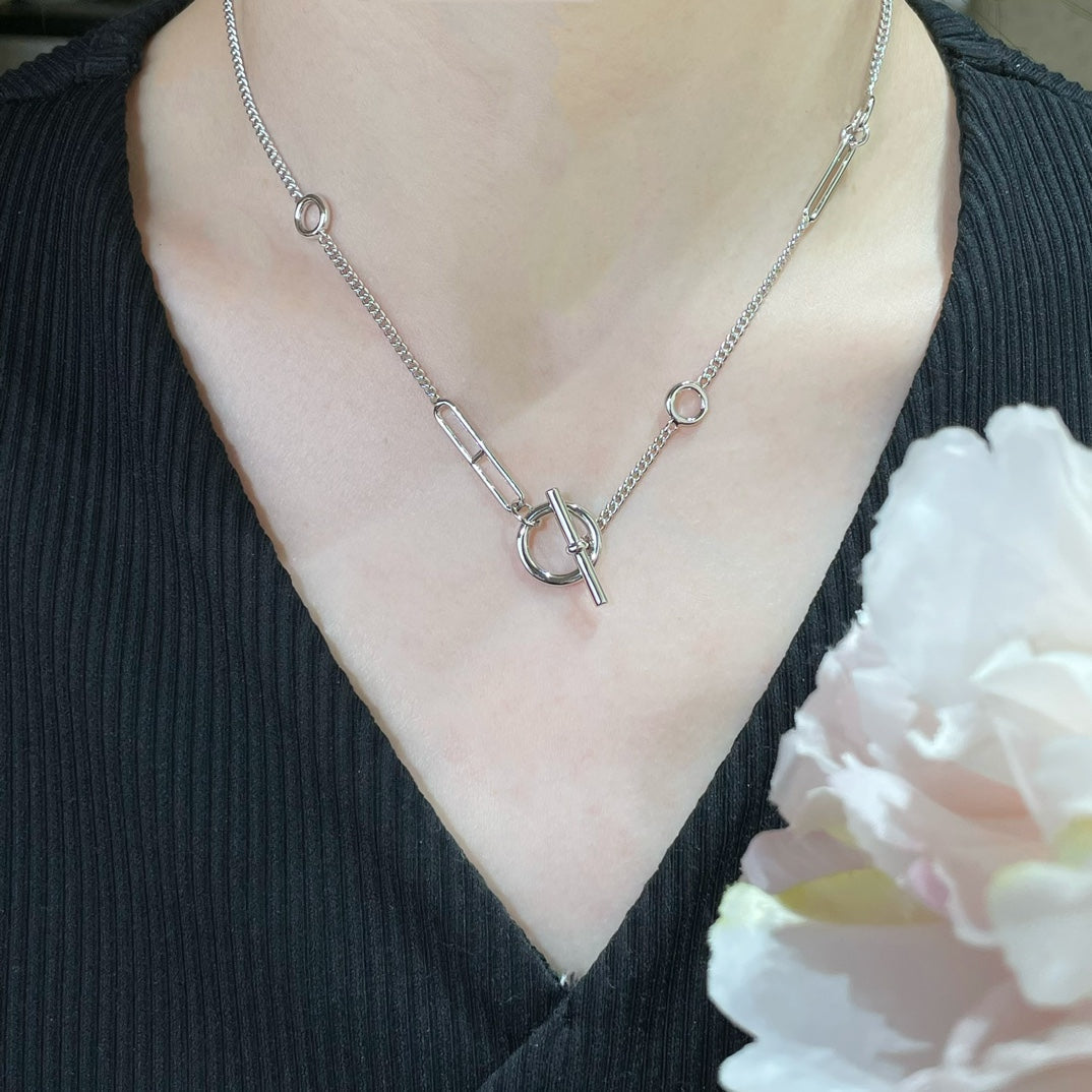 [Royal Jewellery]HM STERLING CHAINE D'ANCRE HEART