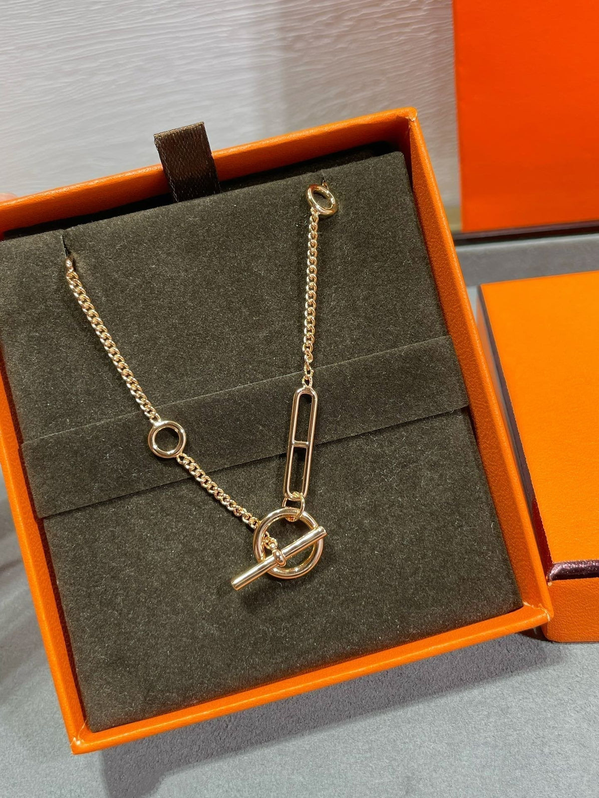 [Royal Jewellery]HM STERLING CHAINE D'ANCRE HEART