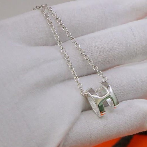 [Royal Jewellery]HM NECKLACE H LETTER OVAL SERIES