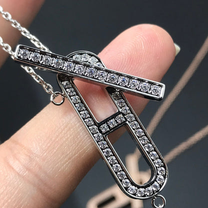 [Royal Jewellery]HM NECKLACE PLATINUM ROSE GOLD DIAMOND