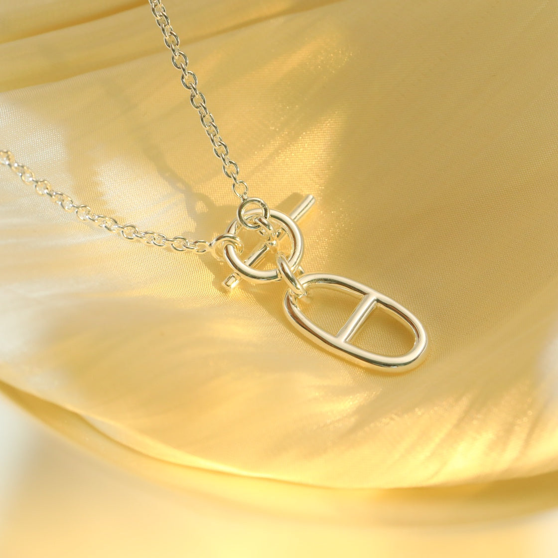 [Royal Jewellery]HM CHAINE D'ANCRE PENDANT NECKLACE STERLING SILVER