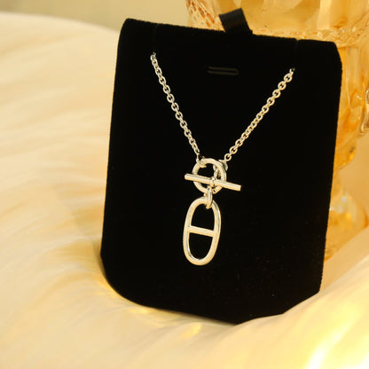 [Royal Jewellery]HM CHAINE D'ANCRE PENDANT NECKLACE STERLING SILVER