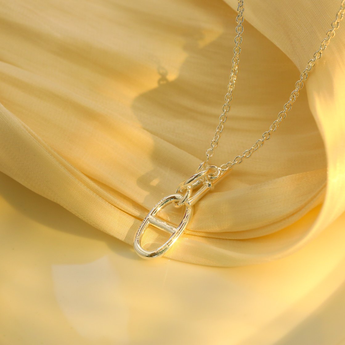 [Royal Jewellery]HM CHAINE D'ANCRE PENDANT NECKLACE STERLING SILVER