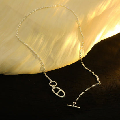 [Royal Jewellery]HM CHAINE D'ANCRE PENDANT NECKLACE STERLING SILVER