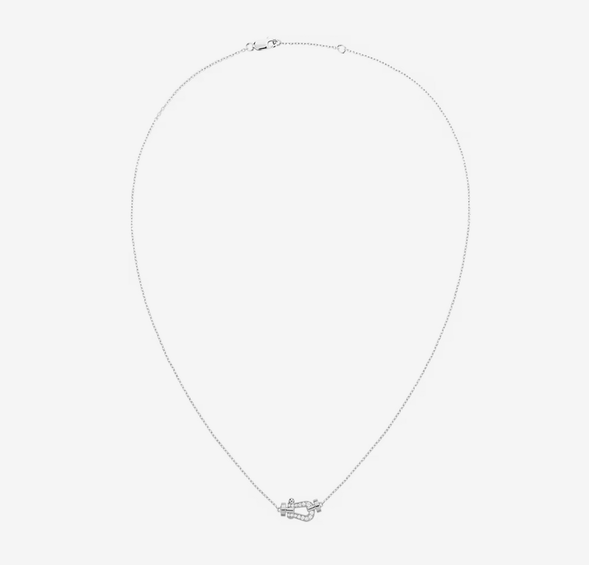 [Royal Jewellery]FORCE 10 DIAMOND SILVER NECKLACE MINI MODEL