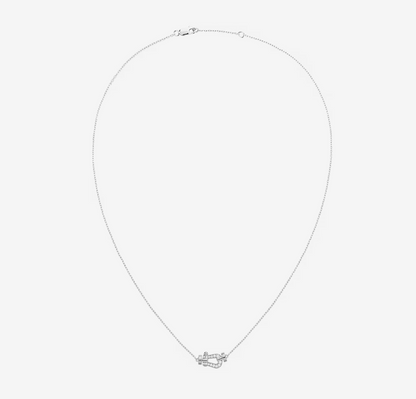 [Royal Jewellery]FORCE 10 DIAMOND SILVER NECKLACE MINI MODEL
