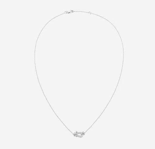 [Royal Jewellery]FORCE 10 DIAMOND SILVER NECKLACE MINI MODEL