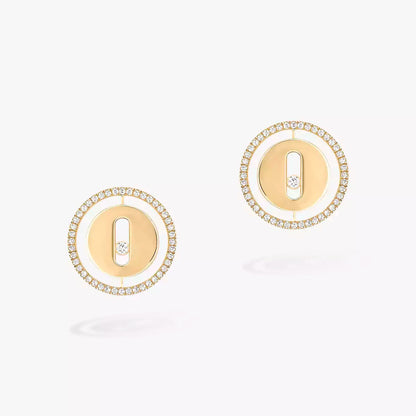 [Royal Jewellery]Lucky Move Diamond Earrings