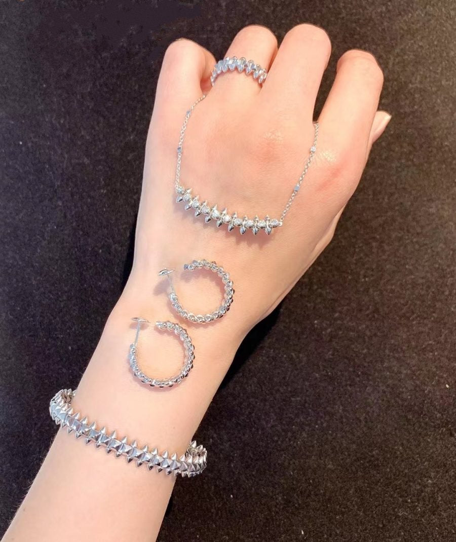 [Royal Jewellery]CLASH SILVER BRACELET