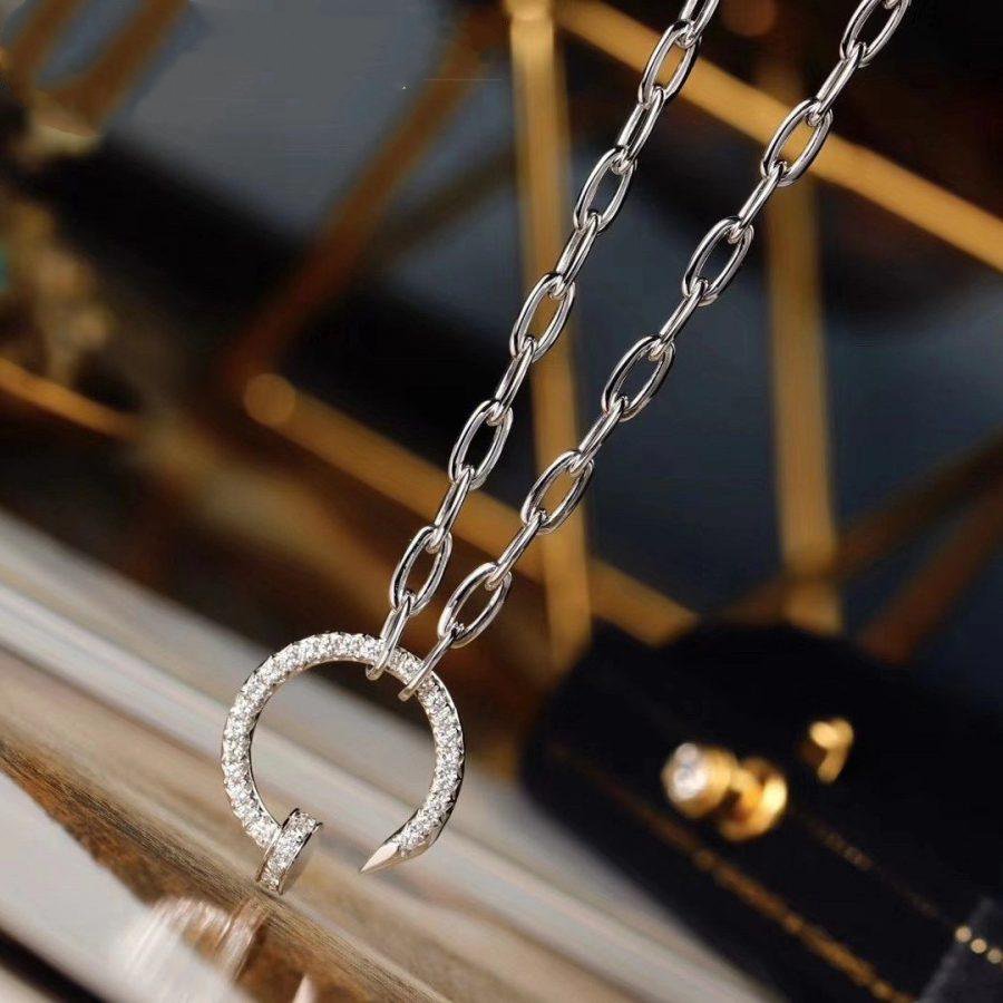 [Royal] JUSTE NECKLACE FULL DIAMONDS