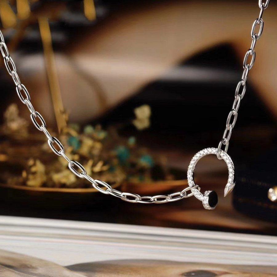 [Royal] JUSTE NECKLACE FULL DIAMONDS