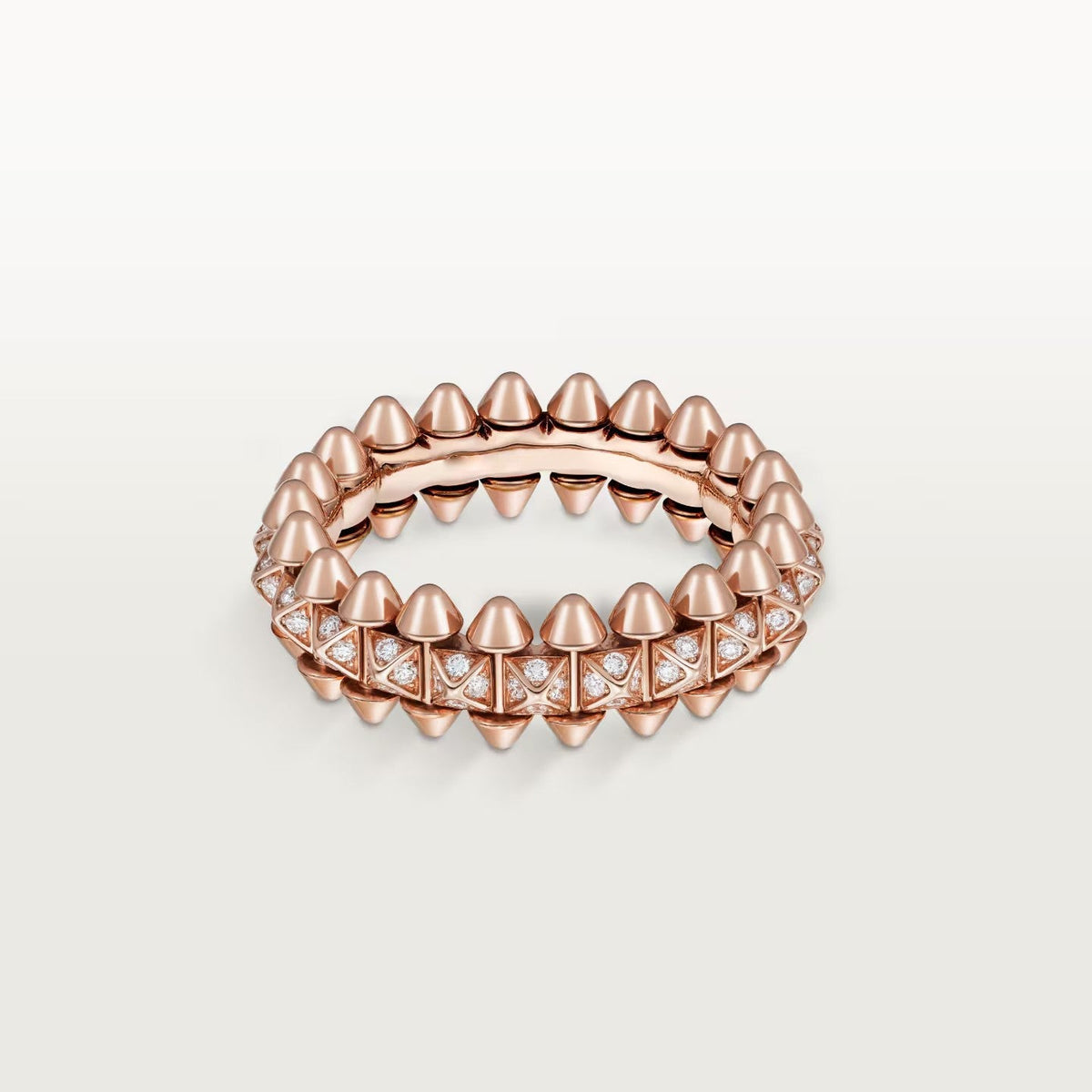 [Royal] CLASH 6.4MM SMALL FULL DIAMOND RING