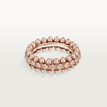 [Royal] CLASH 6.4MM SMALL FULL DIAMOND RING
