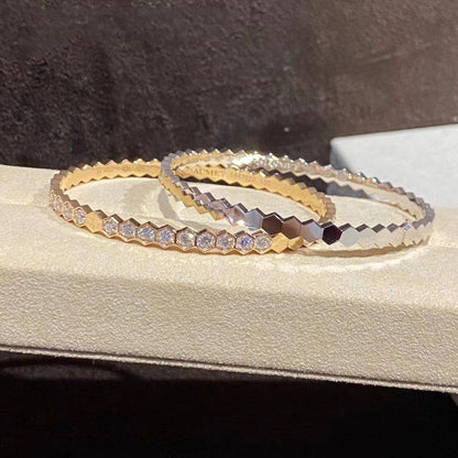 [Royal Jewellery]BEE LOVE GOLD BRACELET FULL DIAMOND