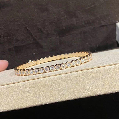 [Royal Jewellery]BEE LOVE GOLD BRACELET FULL DIAMOND