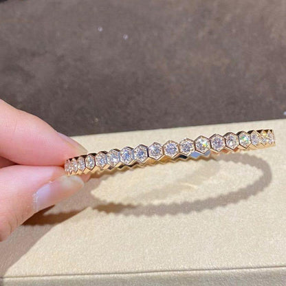[Royal Jewellery]BEE LOVE GOLD BRACELET FULL DIAMOND