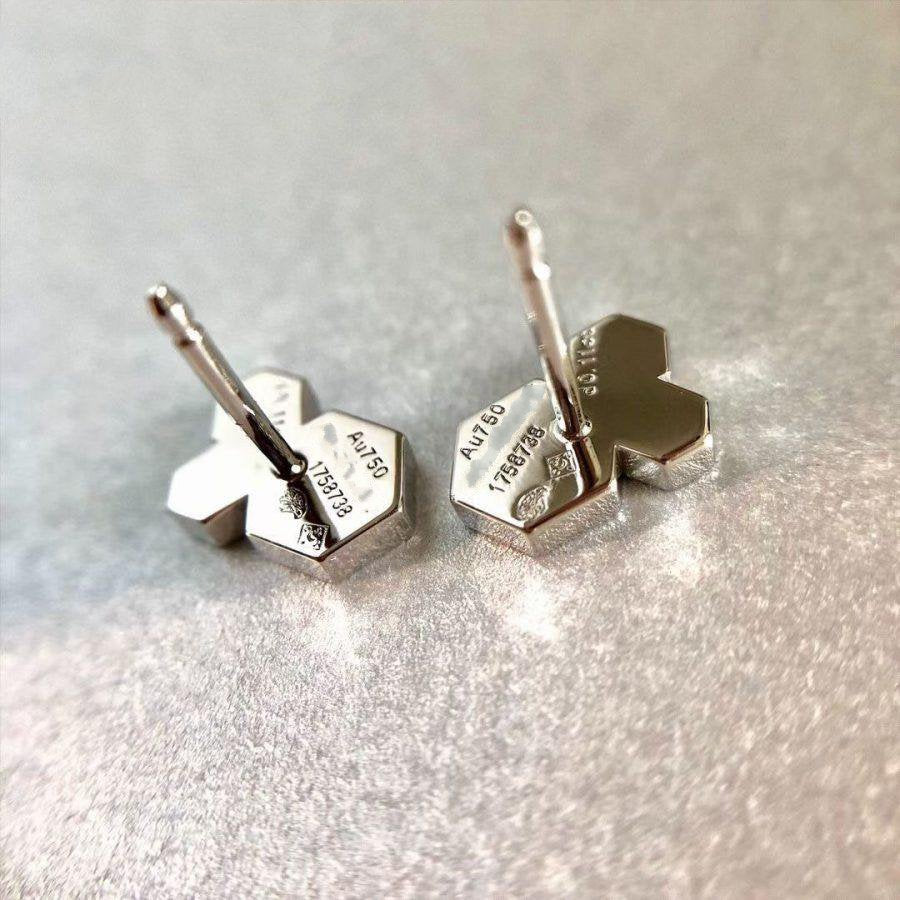 [Royal Jewellery]BEE LOVE SILVER DIAMOND EARRINGS