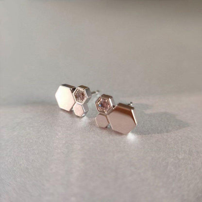[Royal Jewellery]BEE LOVE SILVER DIAMOND EARRINGS