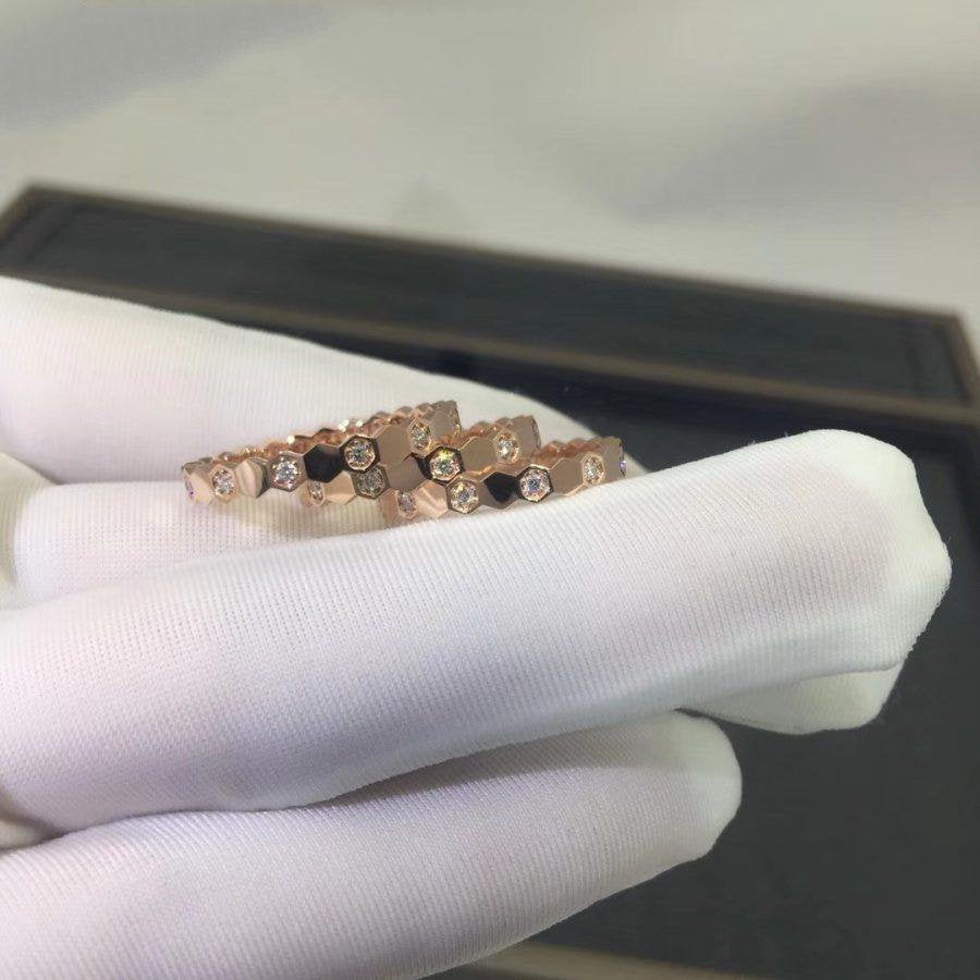 [Royal Jewellery]BEE LOVE RING PINK GOLD DIAMOND