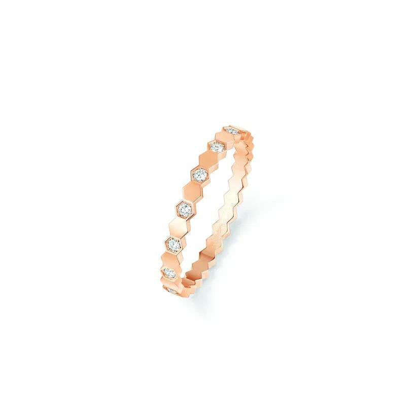 [Royal Jewellery]BEE LOVE RING PINK GOLD DIAMOND